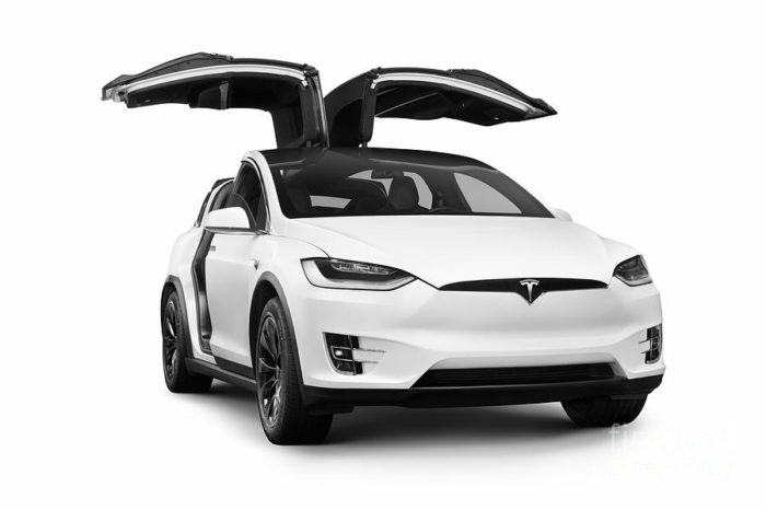 TESLA MODEL X White 2018