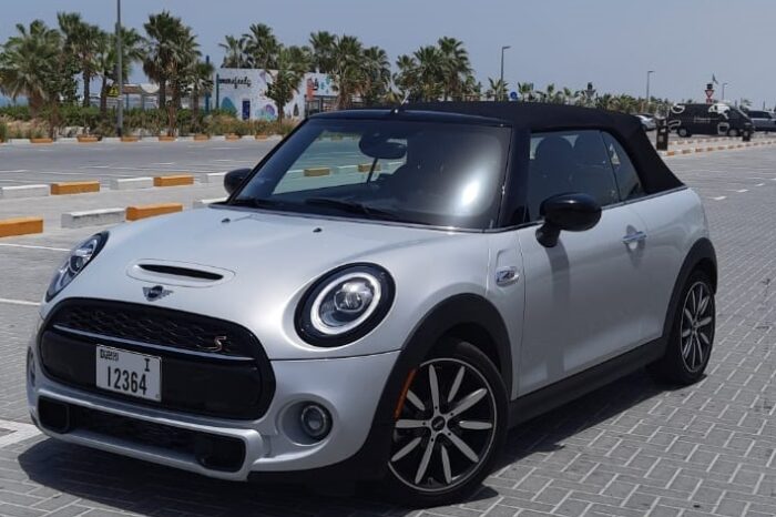 Mini cooper s convertible 2021 gray